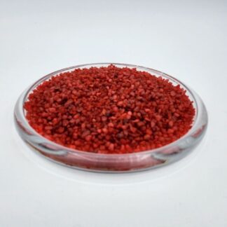 Dekorační písek červený, 2-3 mm, 100 g